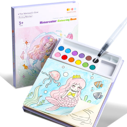 Alles-in-einem Aquarell-Malbuch