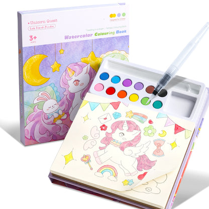 Alles-in-einem Aquarell-Malbuch