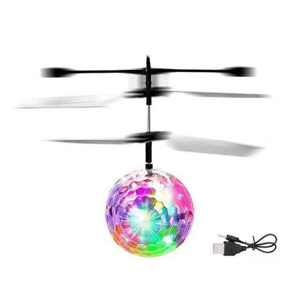 Handgesteuerter fliegender LED-Ball-Drohne für Kinder