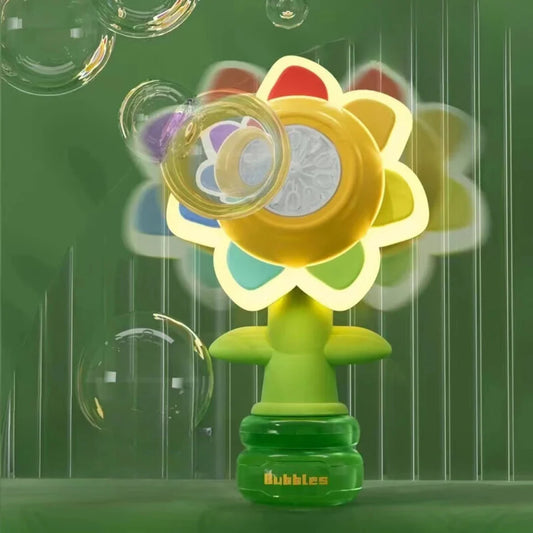 Magische Seifenblasen-Blumenmaschine