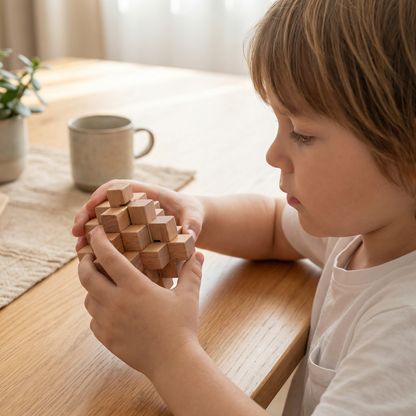 Montessori 3D Holz Lernspiel Puzzle Rätsel