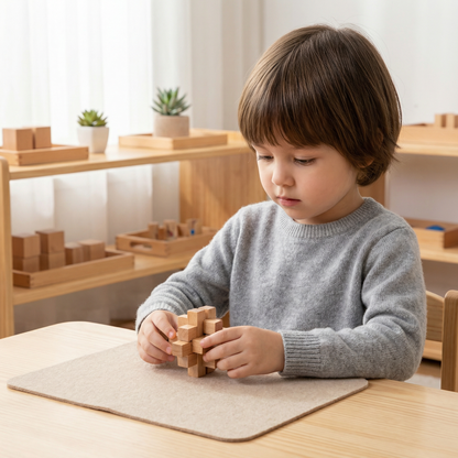 Montessori 3D Holz Lernspiel Puzzle Rätsel