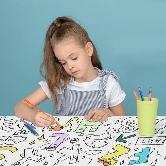 CreativeRoll - Entfessle die Kreativität deines Kindes! - XXL-Malpapier