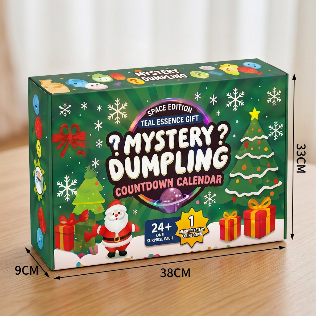 Weihnachts-Squishy-Adventskalender für Kinder
