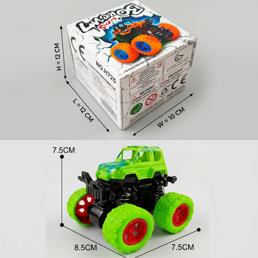 Reibungsbetriebenes Monstertruck-Stuntauto für Kinder