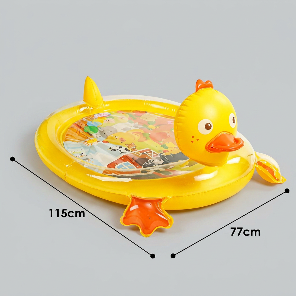 2-in-1 Enten-Wasserspielmatte