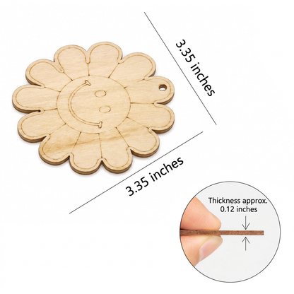 DIY-Holz-Bastelset zum Bemalen & Spielen für Kinder