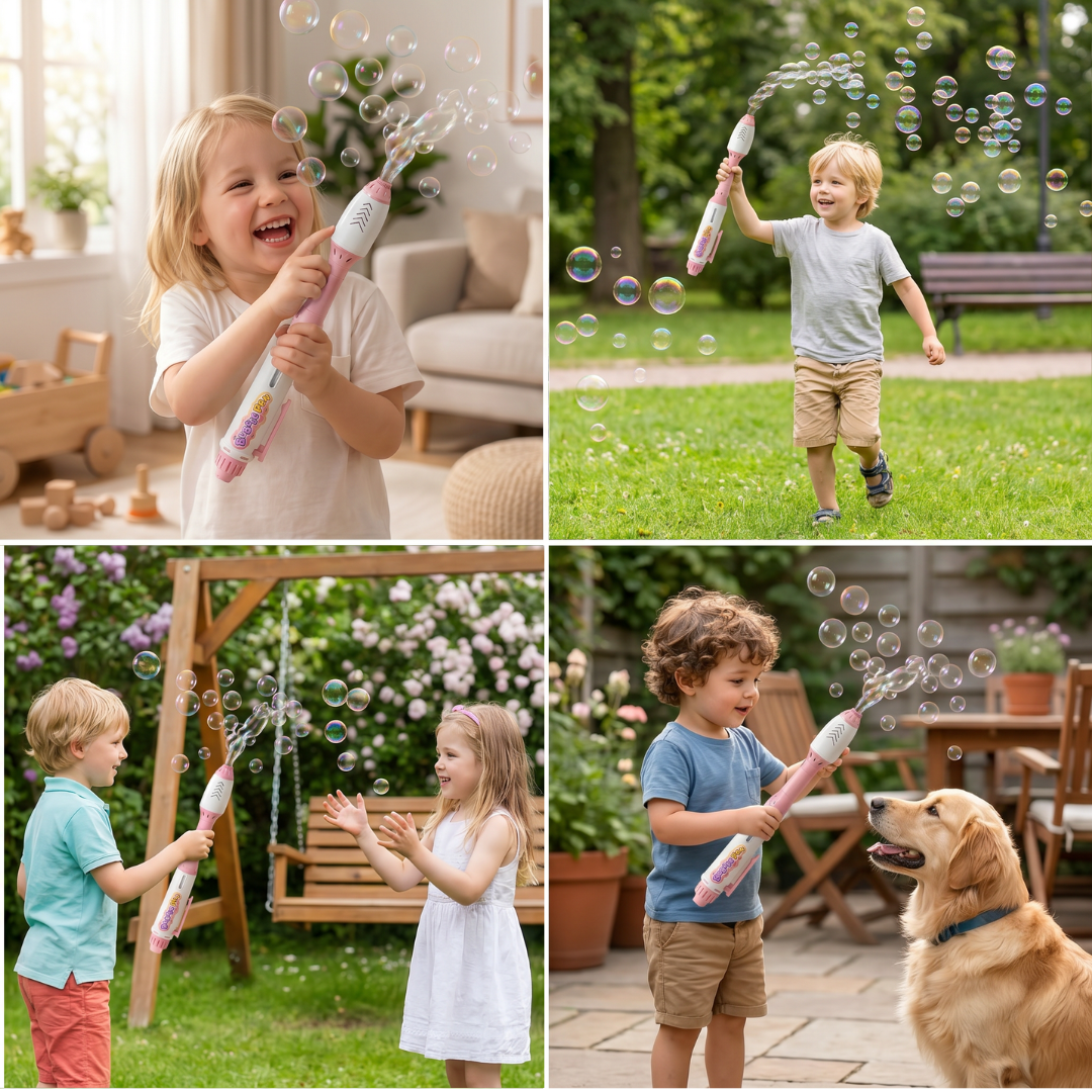 Magic Bubble Blaster Pen – Automatischer Seifenblasenstab für Kinder