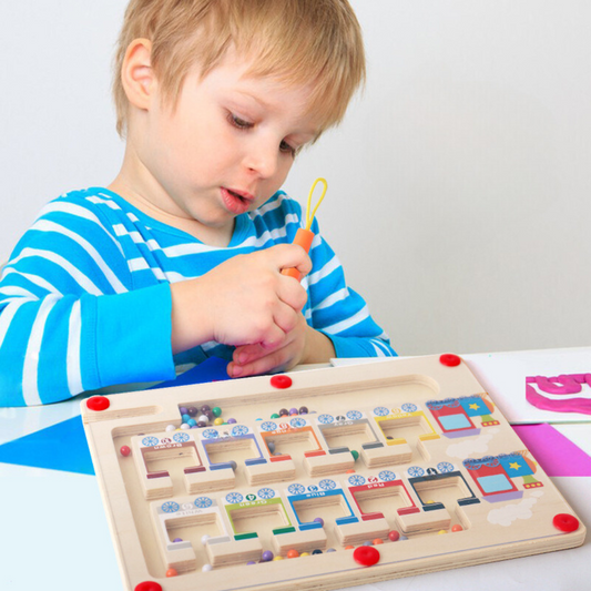 Montessori Magnet Labyrinthe in verschiedenen Designs