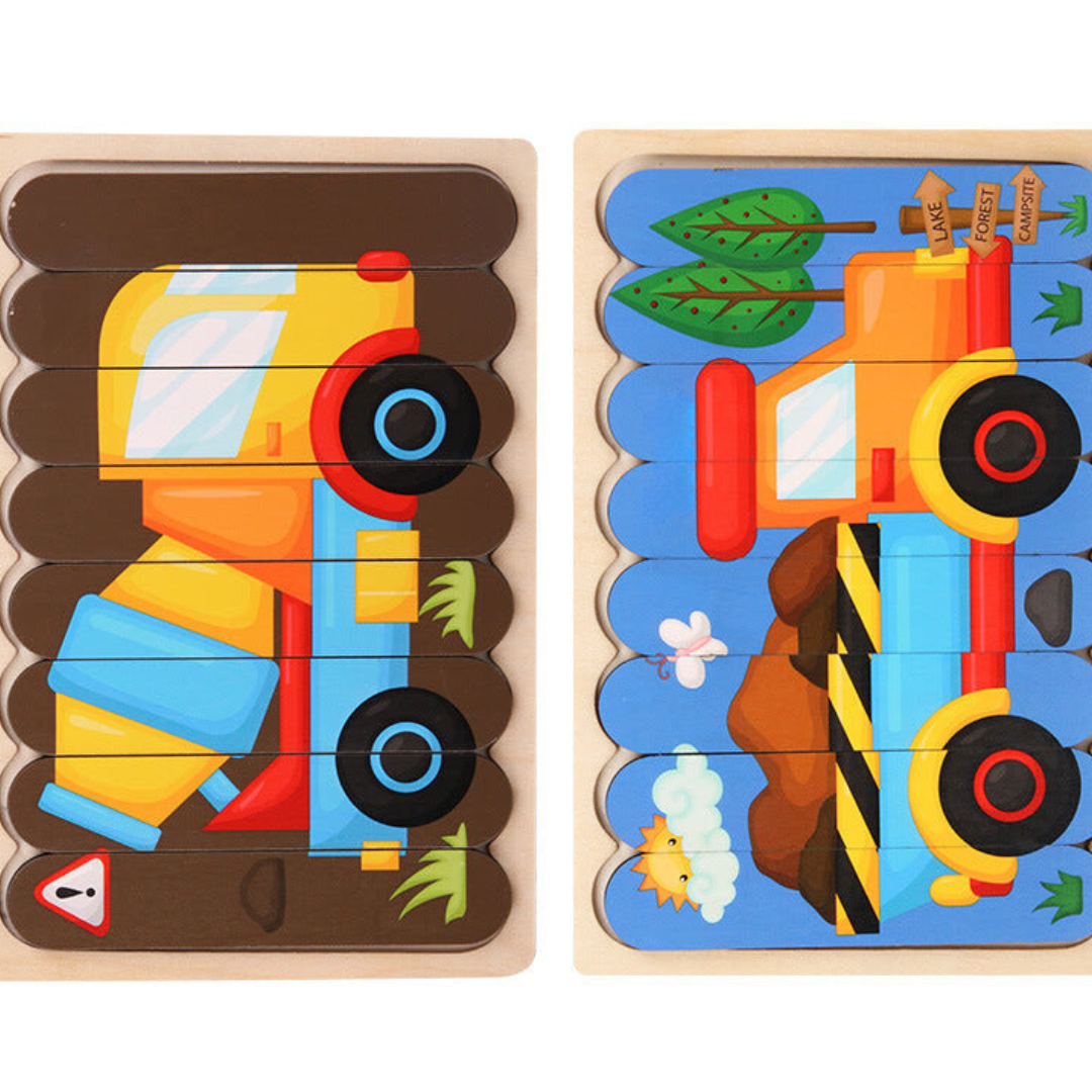 Montessori Holz Puzzle