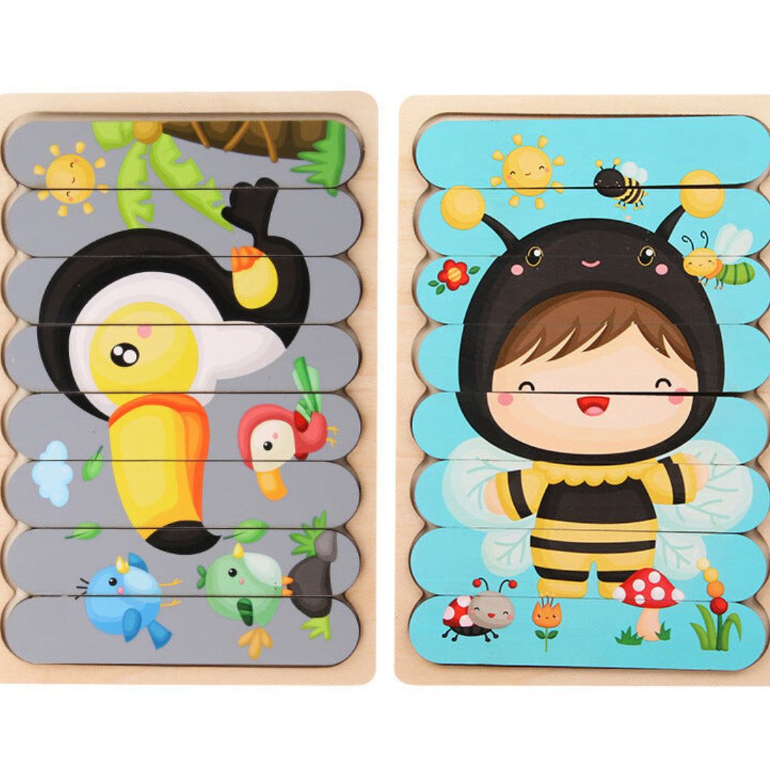 Montessori Holz Puzzle