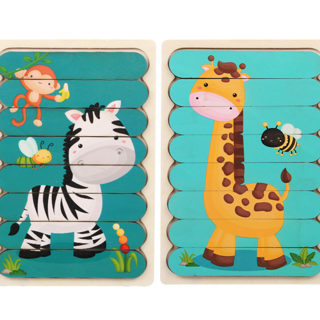 Montessori Holz Puzzle