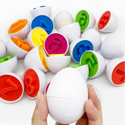 Montessori Formen und Farben Huhn