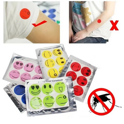 Natürliche Aufkleber zum Schutz vor Mücken für Kinder und Babies (100 Stück)