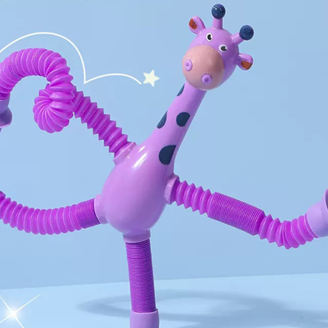 Sensorische Saugnapf Giraffe Baby Spielzeug