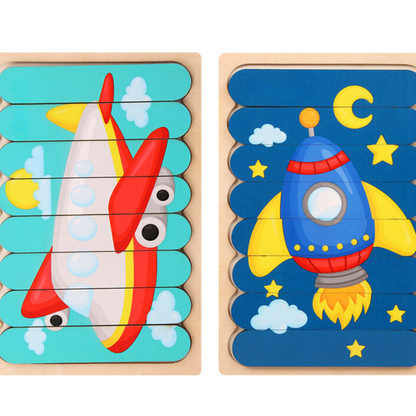 Montessori Holz Puzzle