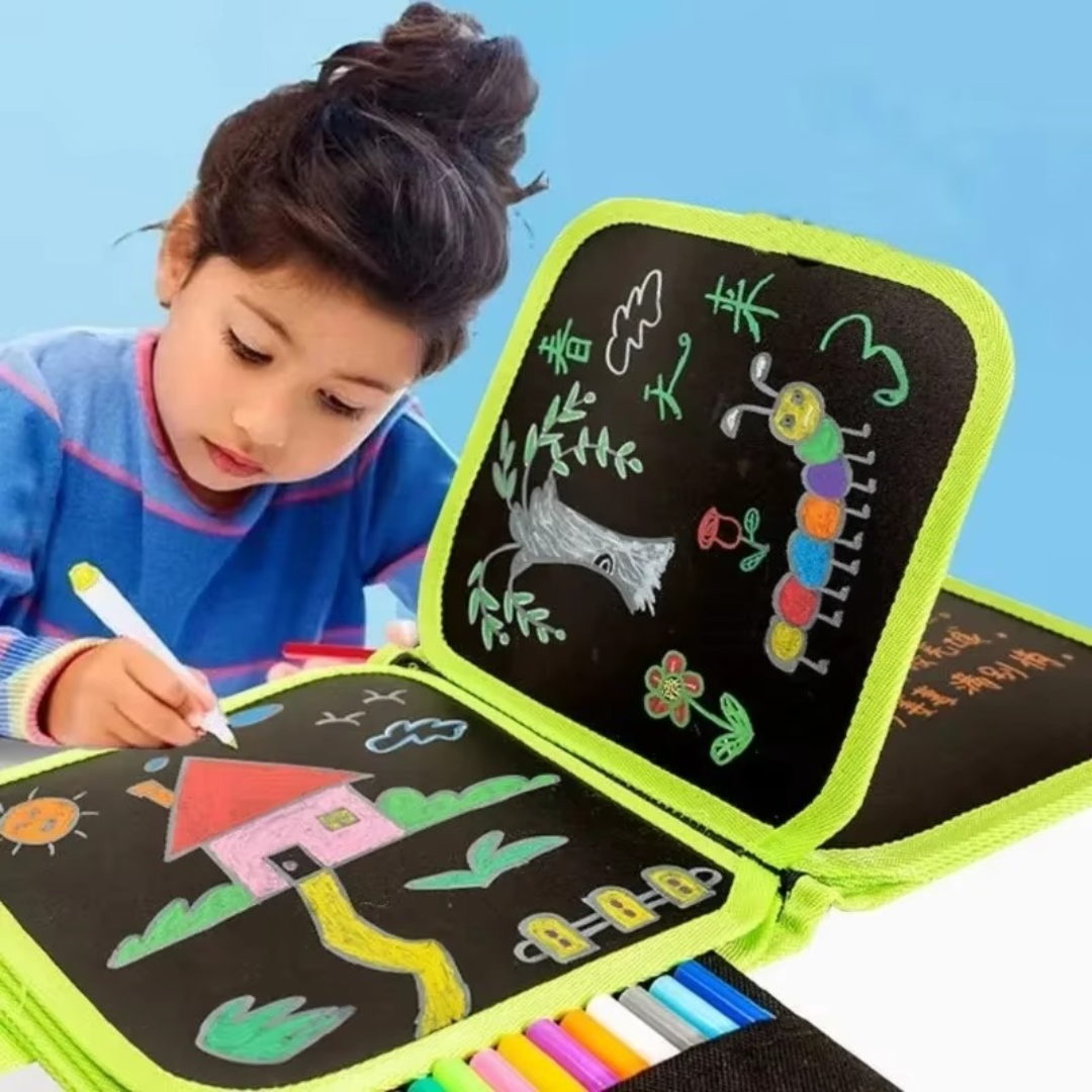 Tragbares Wiederverwendbares Malbuch für Kinder