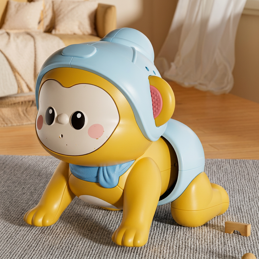 Interaktives Krabbel-Babyspielzeug mit Musik und Sprachaufzeichnung
