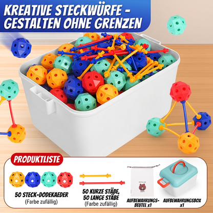 3D-STEM-Bausatz – Kreatives Lernspielzeug