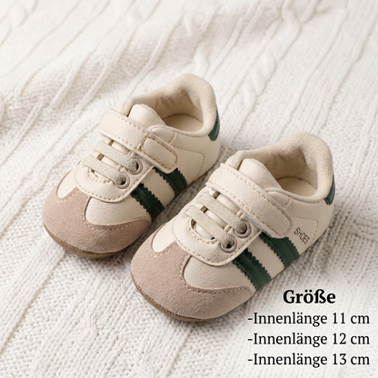 Klassische Retro-Babysneaker – Lauflernschuhe mit weicher Sohle