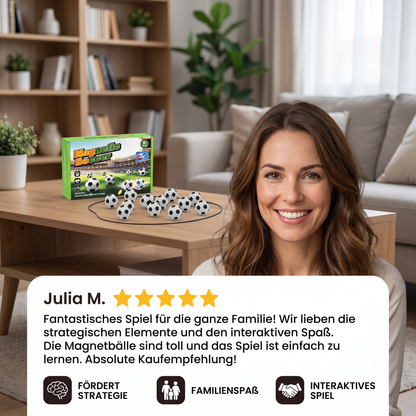 Magnetisches Fußball-Strategiespiel – Interaktive Familien-Challenge für Kinder & Erwachsene