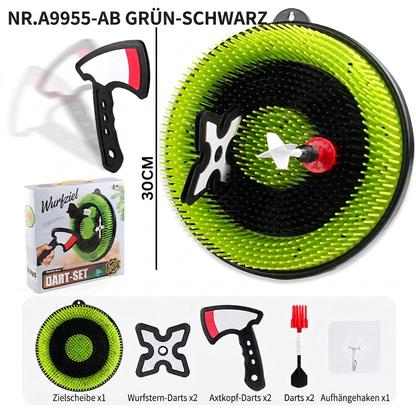 Axtwurfspiel für den Garten