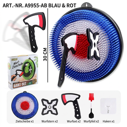 Axtwurfspiel für den Garten