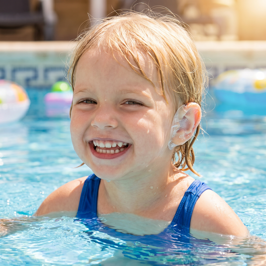 Wasserfester Ohrschutzfolie für Kinder