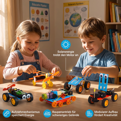 5-in-1 DIY-MINT-Fahrzeug-Bauset für Kinder