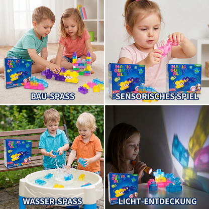 Zauberhafte Gummiblockchen, weiche Bausteine für Kinder