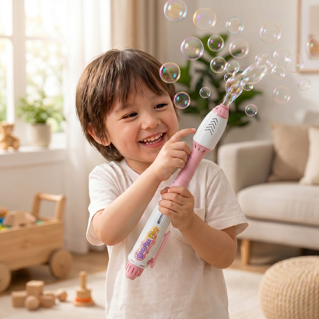 Magic Bubble Blaster Pen – Automatischer Seifenblasenstab für Kinder