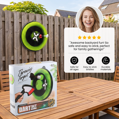 Axtwurfspiel für den Garten