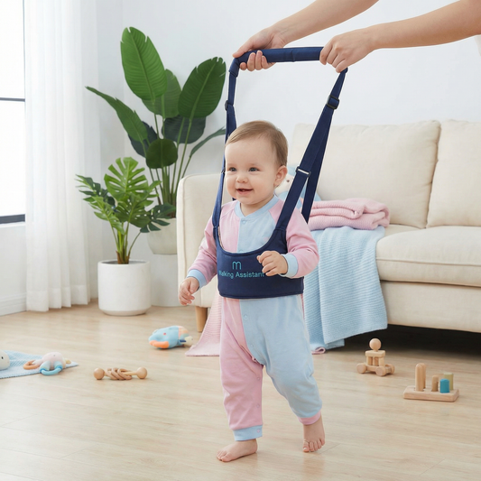 Verstellbare Baby-Lauflernhilfe mit Sicherheitsgurt