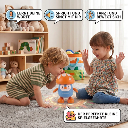 Interaktives sprechendes und tanzendes Pinguin-Spielzeug mit Musik