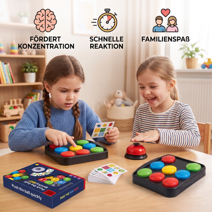Lernspiel „Familienglockenspiel“ zum Zuordnen von Farbmustern