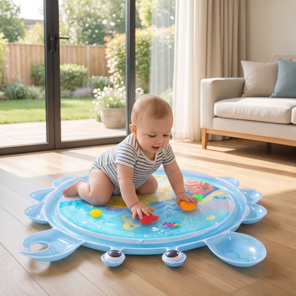 2-in-1 Interaktives Bauchlage-Spielzeug & Spielmatte