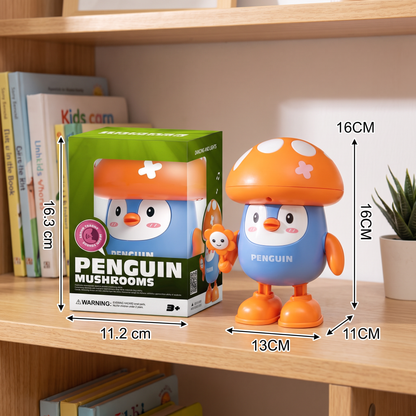Interaktives sprechendes und tanzendes Pinguin-Spielzeug mit Musik