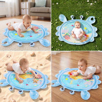 2-in-1 Interaktives Bauchlage-Spielzeug & Spielmatte