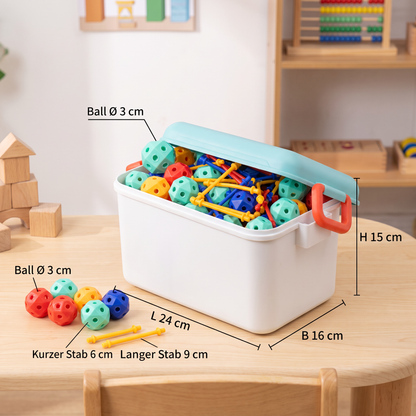 3D-STEM-Bausatz – Kreatives Lernspielzeug