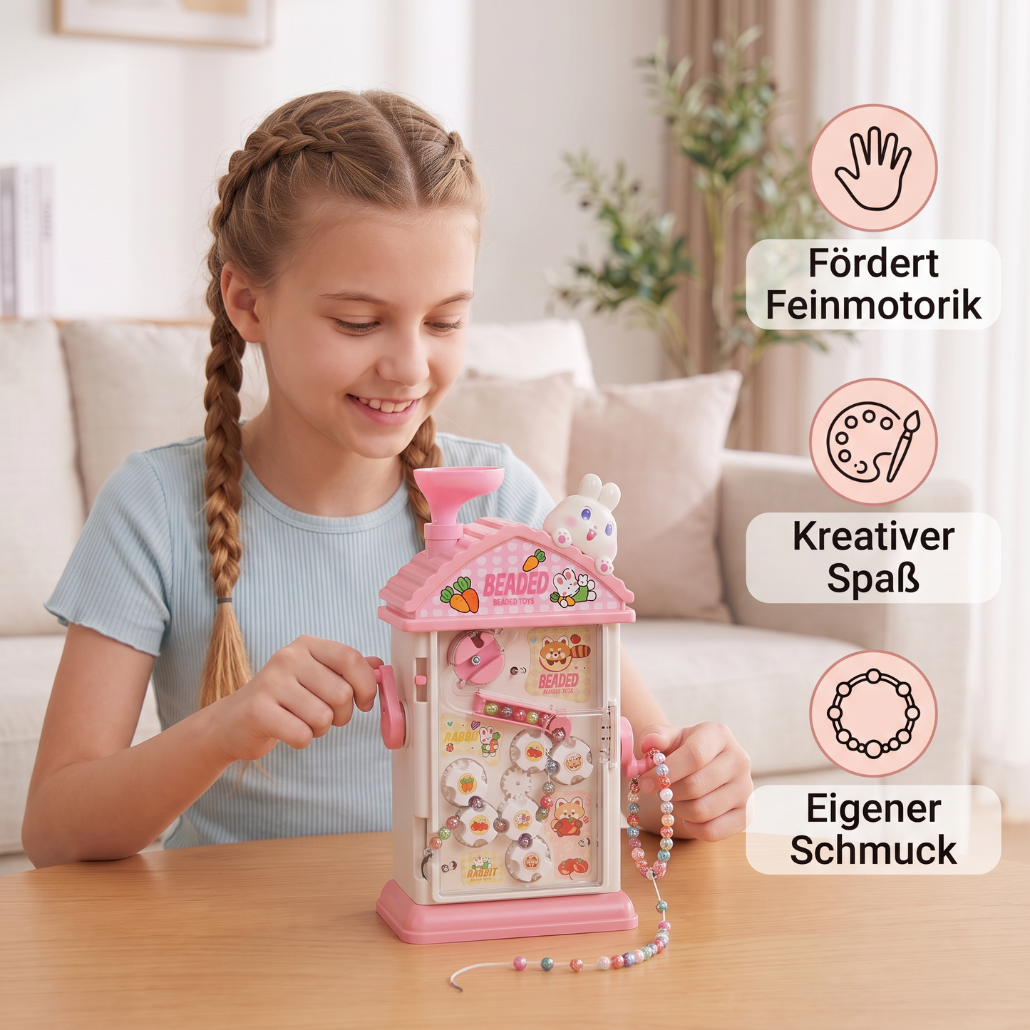 DIY-Perlenstudio zum Schmuckbasteln