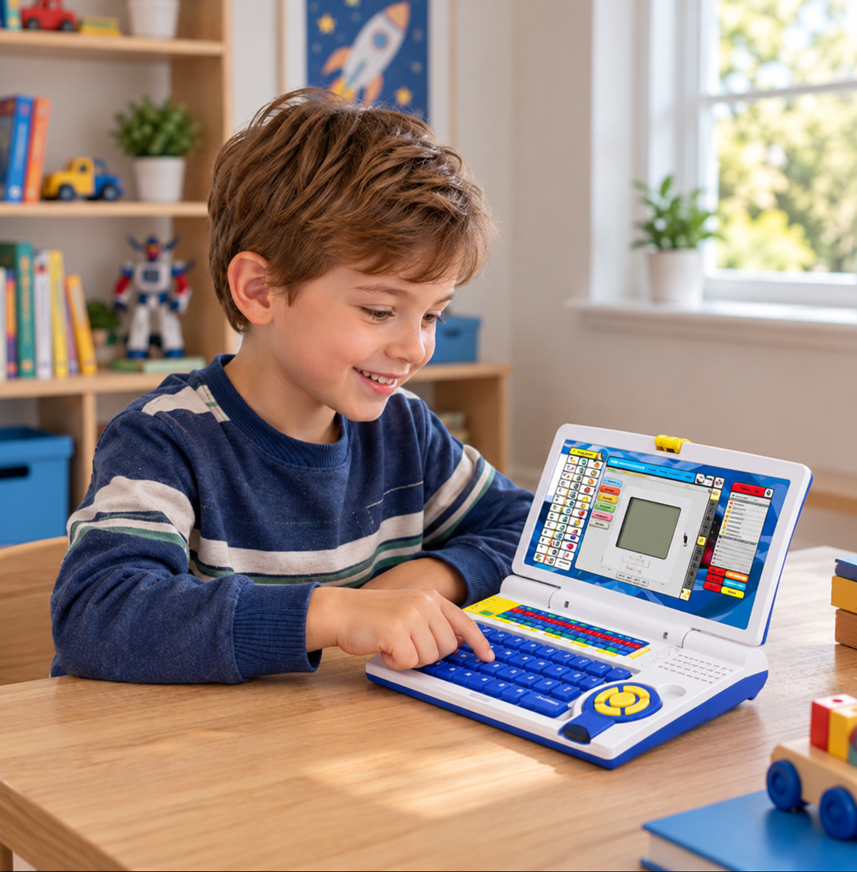 Interaktiver Lern-Laptop für Kinder
