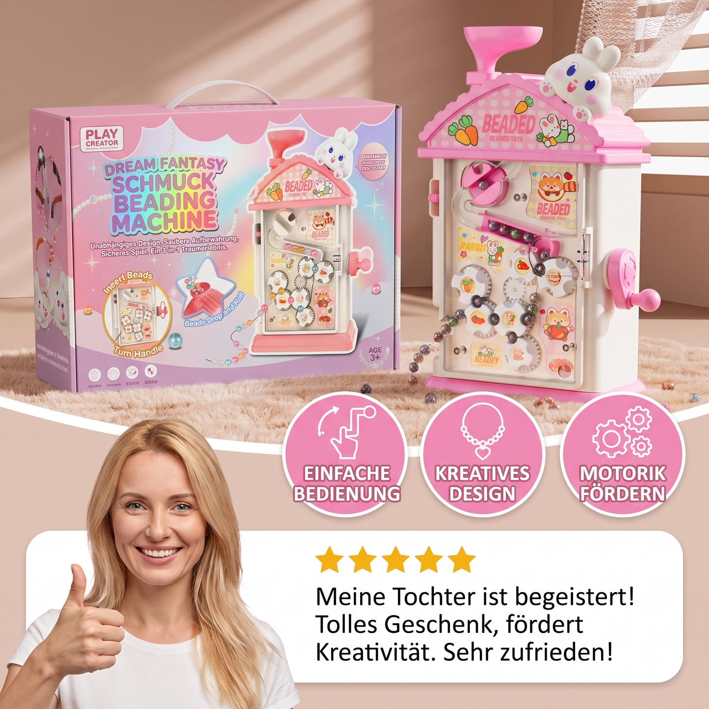 DIY-Perlenstudio zum Schmuckbasteln