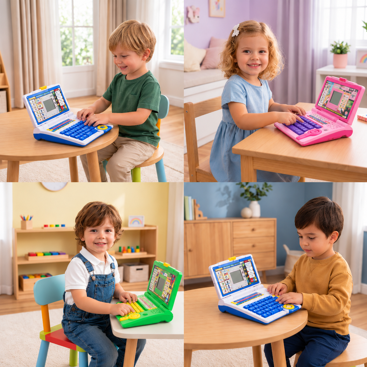 Interaktiver Lern-Laptop für Kinder