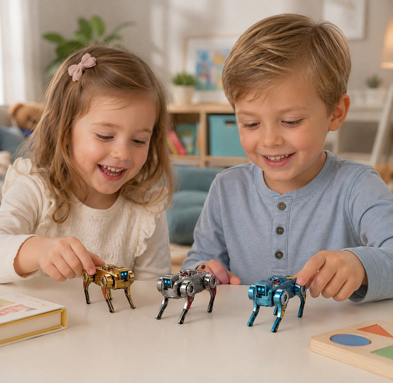 3-in-1 mechanischer Roboterhund-Fidget-Spinner