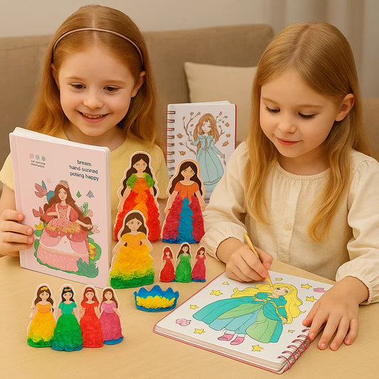 Prinzessinnen Mal und Bastelbuch