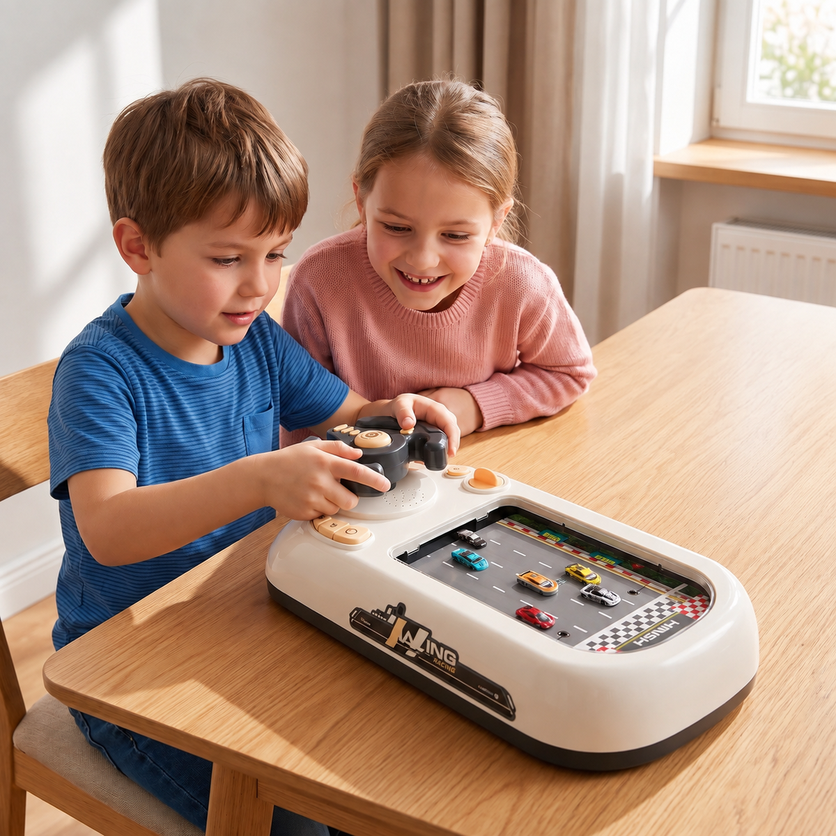 Abenteuer Rennspiel Box für Kinder