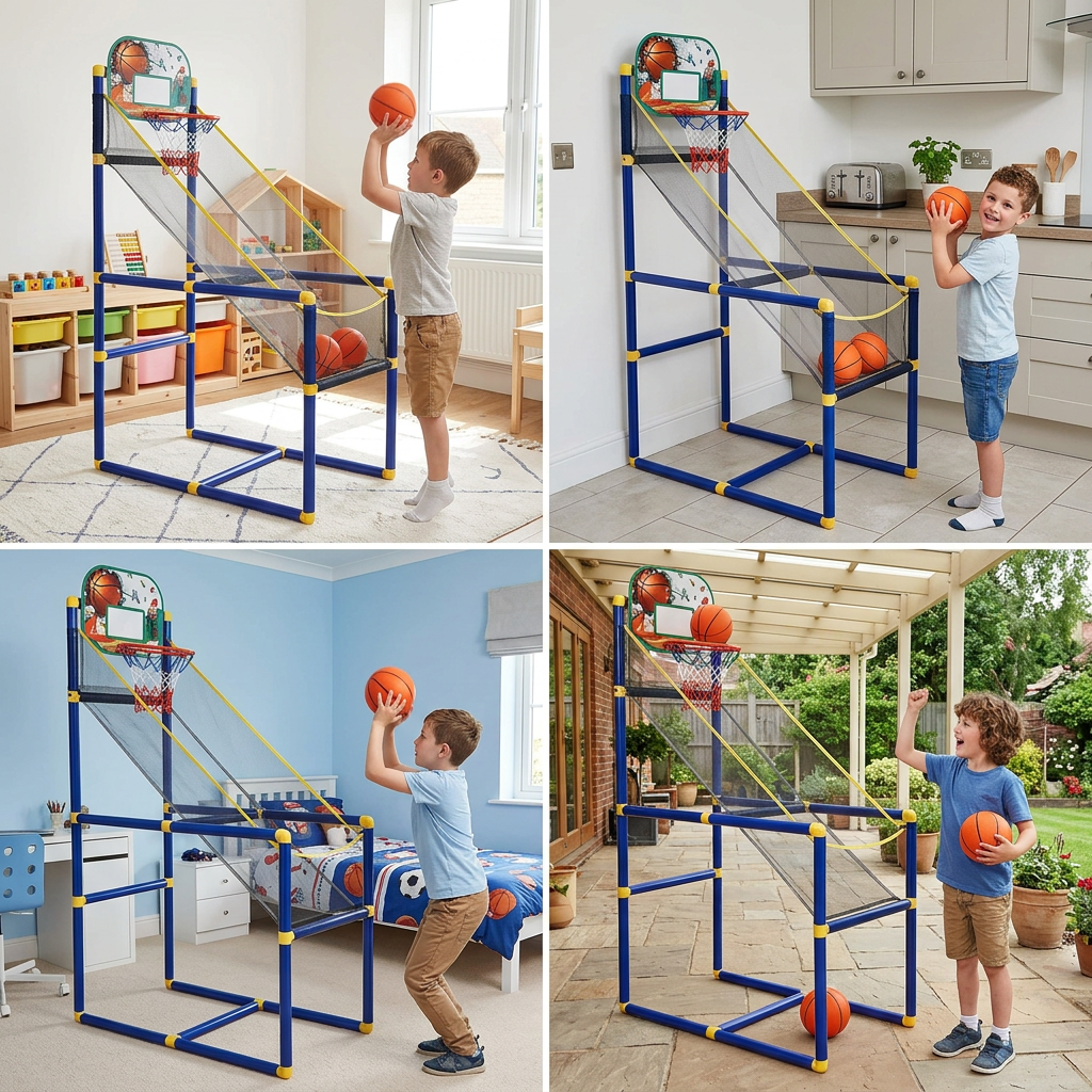 Verstellbarer Kinder-Basketballkorb – Wächst mit Ihrem Kind mit