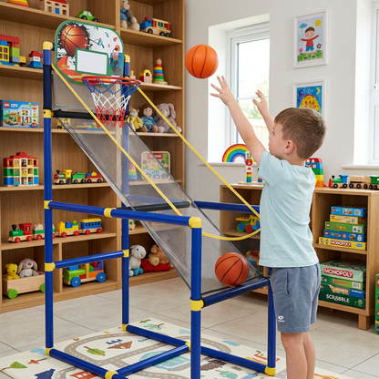Verstellbarer Kinder-Basketballkorb – Wächst mit Ihrem Kind mit