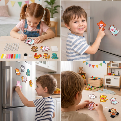 DIY-Punktperlen-Sticker-Bastelset für Kinder