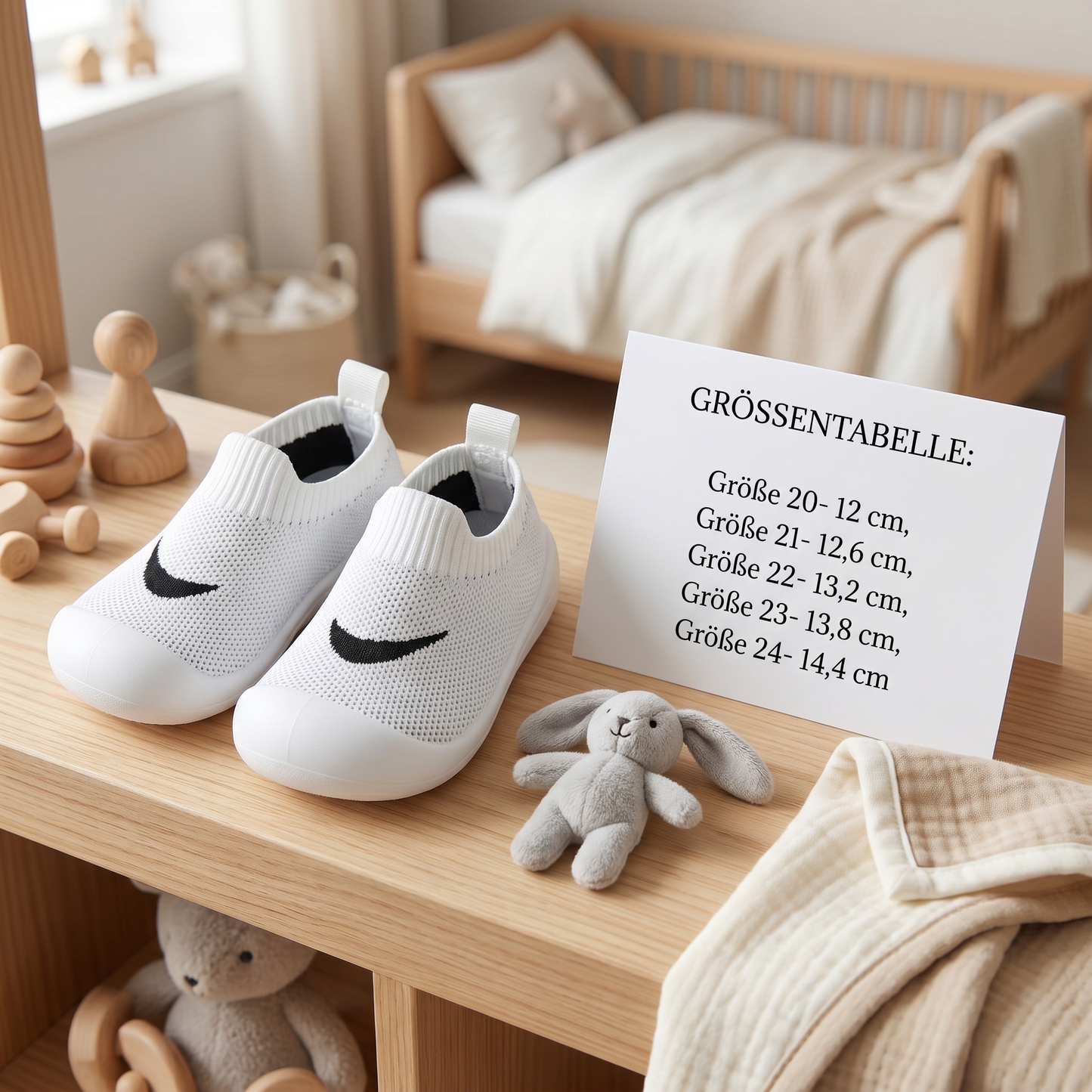 Sommer Babyschuhe mit rutschfester Sohle und atmungsaktivem Material